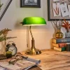 hofstein Havsta Lampe de bureau, Lampe à poser Vieux laiton, 1 lumière* Lampes En Verre
