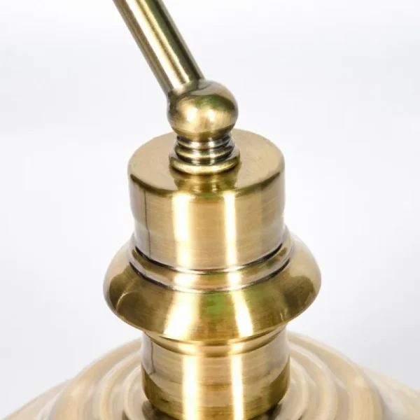 hofstein Havsta Lampe de bureau, Lampe à poser Laiton, 1 lumière* Lampes En Verre