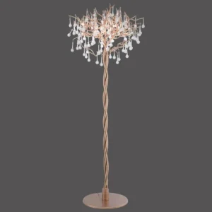 Luminaires Paul Neuhaus ICICLE Lampadaire Laiton, 5 lumières* Lampes En Verre