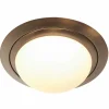 Luminaires Steinhauer Ikaro Plafonnier LED Bronze, 1 lumière* Lampes En Verre