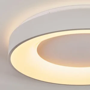 hofstein Joren Plafonnier, Panel LED Blanc, 1 lumière, Télécommandes* Lampes Modernes
