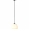 Luminaires Brilliant Kaizen Suspension Noir, 1 lumière* Lampes En Verre