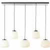 Luminaires Brilliant Kaizen Suspension Noir, 5 lumières* Lampes En Verre