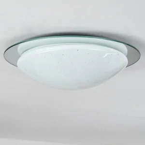 hofstein Kessmansbo Plafonnier LED Blanc, 1 lumière* Lampes En Verre