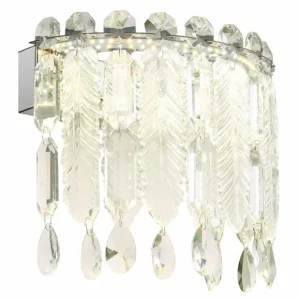 Luminaires Globo Lighting Klunka Plafonnier LED Chrome, 1 lumière* Lampes En Verre