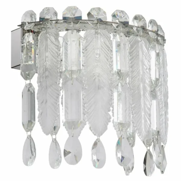 Luminaires Globo Lighting Klunka Plafonnier LED Chrome, 1 lumière* Lampes En Verre