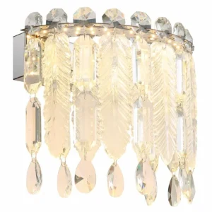 Luminaires Globo Lighting Klunka Plafonnier LED Chrome, 1 lumière* Lampes En Verre