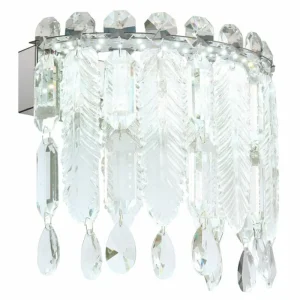 Luminaires Globo Lighting Klunka Plafonnier LED Chrome, 1 lumière* Lampes En Verre