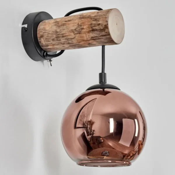 hofstein Koyoto Applique murale Écru, Noir, 1 lumière* Lampes Modernes