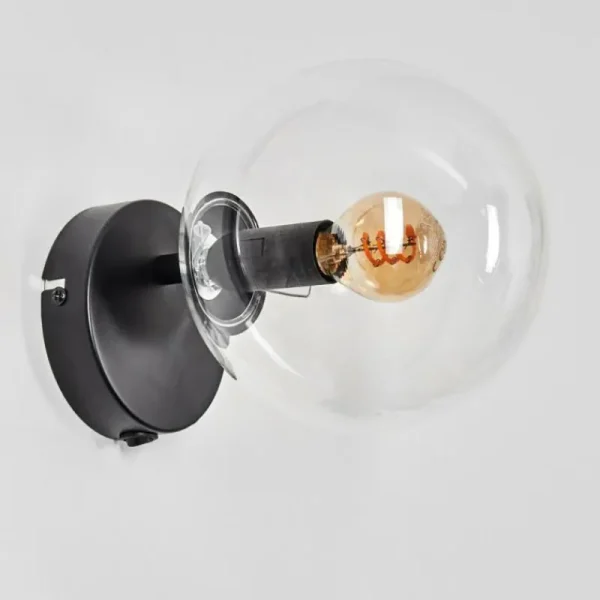 hofstein Koyoto Boule lumineuse, Applique murale, Spot mural Clair, 1 lumière* Lampes En Verre