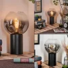 hofstein Koyoto Boule lumineuse, Lampe de bureau, Lampe à poser Clair, Fumé, 1 lumière* Lampes Modernes