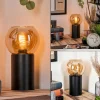 hofstein Koyoto Boule lumineuse, Lampe de bureau, Lampe à poser Ambre, 1 lumière* Lampes En Verre