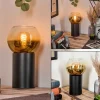 hofstein Koyoto Boule lumineuse, Lampe de bureau, Lampe à poser Or, Clair, 1 lumière* Lampes En Verre