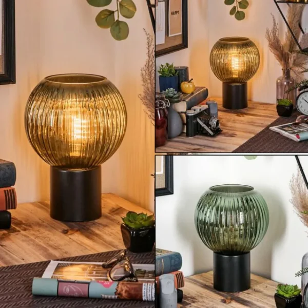 hofstein Koyoto Boule lumineuse, Lampe de bureau, Lampe à poser Vert, 1 lumière* Lampes Modernes