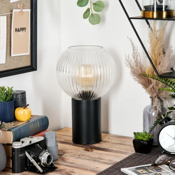 hofstein Koyoto Boule lumineuse, Lampe de bureau, Lampe à poser Clair, 1 lumière* Lampes Modernes