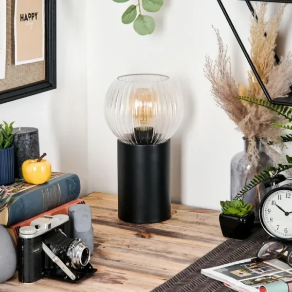 hofstein Koyoto Boule lumineuse, Lampe de bureau, Lampe à poser Clair, 1 lumière* Lampes Modernes