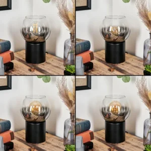 hofstein Koyoto Boule lumineuse, Lampe de bureau, Lampe à poser Clair, Fumé, 1 lumière* Lampes Modernes