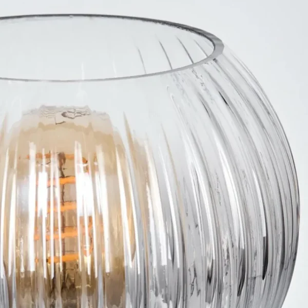 hofstein Koyoto Boule lumineuse, Lampe de bureau, Lampe à poser Clair, Fumé, 1 lumière* Lampes Modernes