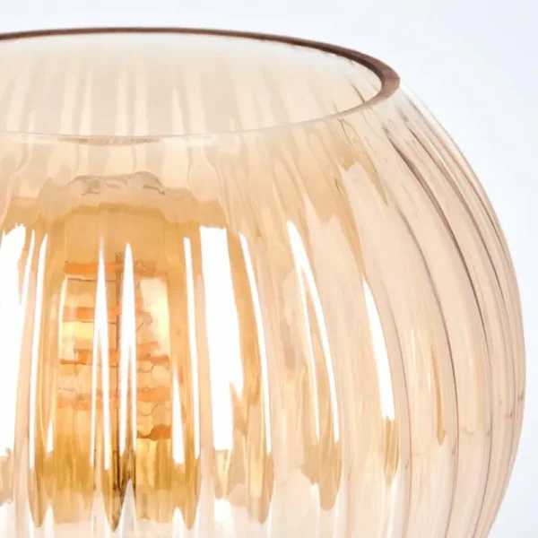 hofstein Koyoto Boule lumineuse, Lampe de bureau, Lampe à poser Ambre, 1 lumière* Lampes Modernes