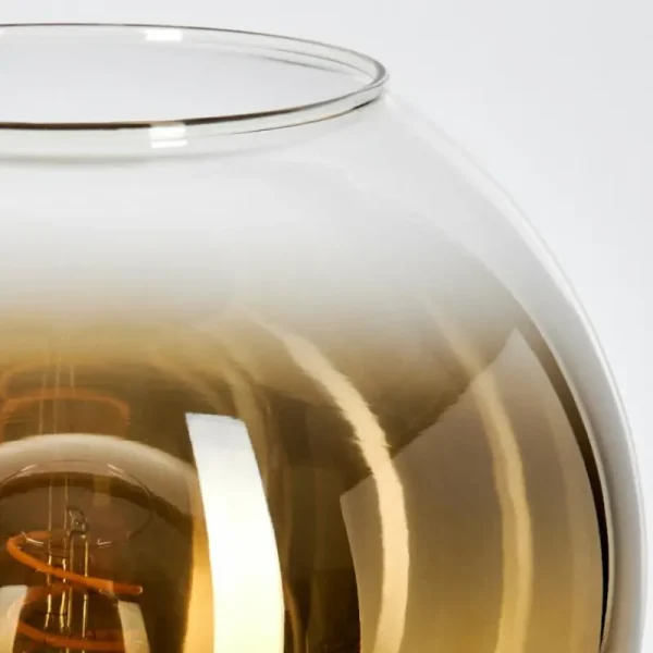 hofstein Koyoto Boule lumineuse, Lampe de bureau, Lampe à poser Or, Clair, 1 lumière* Lampes En Verre