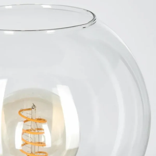 hofstein Koyoto Boule lumineuse, Lampe de bureau, Lampe à poser Clair, 1 lumière* Lampes En Verre