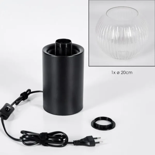 hofstein Koyoto Boule lumineuse, Lampe de bureau, Lampe à poser Clair, 1 lumière* Lampes Modernes