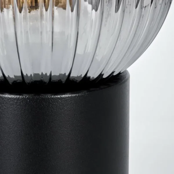hofstein Koyoto Boule lumineuse, Lampe de bureau, Lampe à poser Clair, Fumé, 1 lumière* Lampes Modernes
