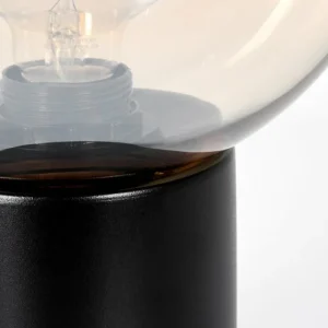 hofstein Koyoto Boule lumineuse, Lampe de bureau, Lampe à poser 20 cm Ambre, Clair, 1 lumière* Lampes En Verre