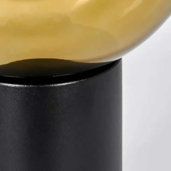 hofstein Koyoto Boule lumineuse, Lampe de bureau, Lampe à poser Or, Clair, 1 lumière* Lampes En Verre