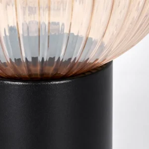 hofstein Koyoto Boule lumineuse, Lampe de bureau, Lampe à poser 11 cm Ambre, 1 lumière* Lampes Modernes