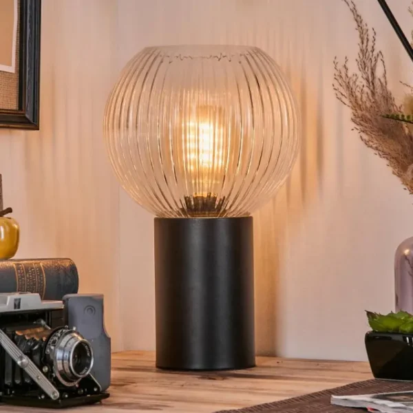 hofstein Koyoto Boule lumineuse, Lampe de bureau, Lampe à poser Clair, 1 lumière* Lampes Modernes
