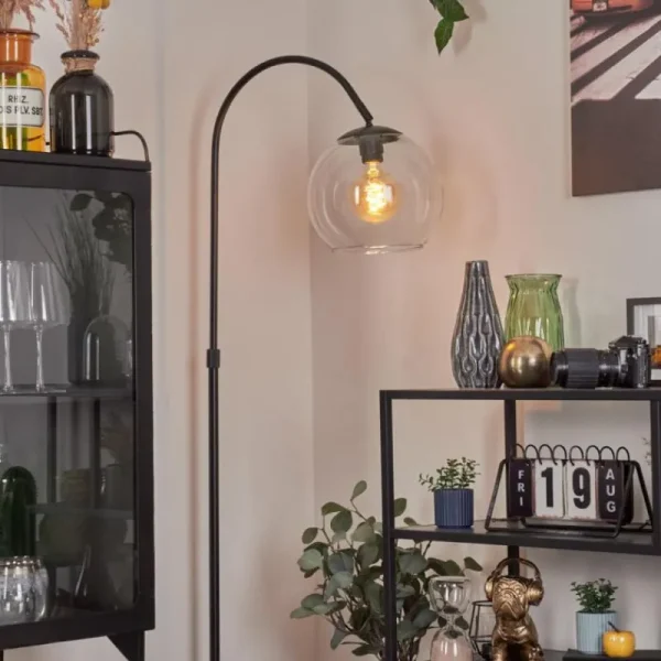 hofstein Koyoto Boule lumineuse, Lampadaire Clair, 1 lumière* Lampes En Verre