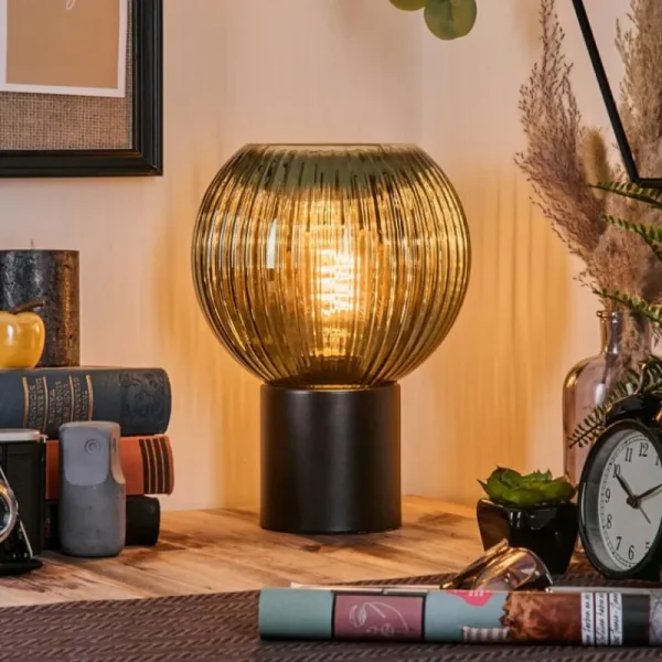 hofstein Koyoto Boule lumineuse, Lampe de bureau, Lampe à poser Vert, 1 lumière* Lampes Modernes