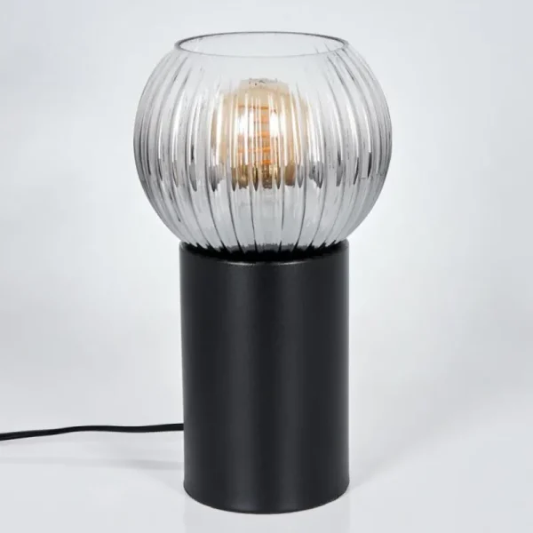 hofstein Koyoto Boule lumineuse, Lampe de bureau, Lampe à poser Clair, Fumé, 1 lumière* Lampes Modernes