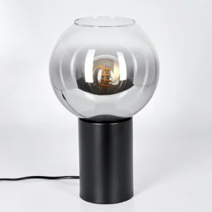 hofstein Koyoto Boule lumineuse, Lampe de bureau, Lampe à poser Clair, Fumé, 1 lumière* Lampes Modernes