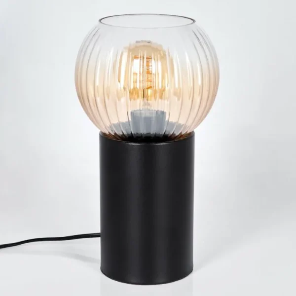 hofstein Koyoto Boule lumineuse, Lampe de bureau, Lampe à poser Ambre, Clair, 1 lumière* Lampes Modernes
