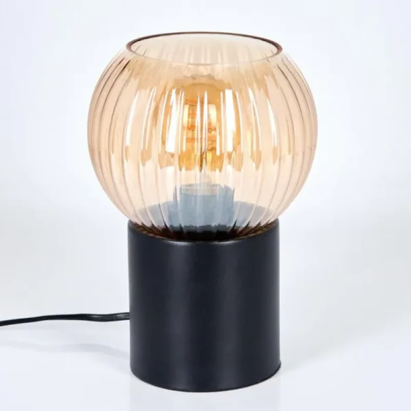 hofstein Koyoto Boule lumineuse, Lampe de bureau, Lampe à poser Ambre, 1 lumière* Lampes Modernes