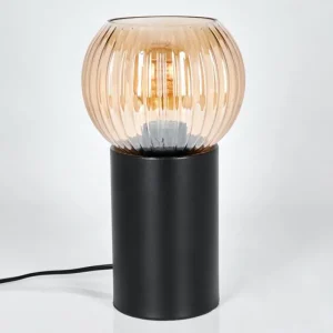 hofstein Koyoto Boule lumineuse, Lampe de bureau, Lampe à poser Ambre, 1 lumière* Lampes Modernes