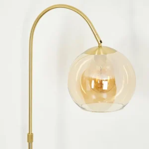 hofstein Koyoto Boule lumineuse, Lampadaire Laiton, 1 lumière* Lampes En Verre