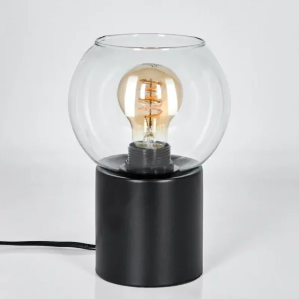hofstein Koyoto Boule lumineuse, Lampe de bureau, Lampe à poser Clair, 1 lumière* Lampes En Verre