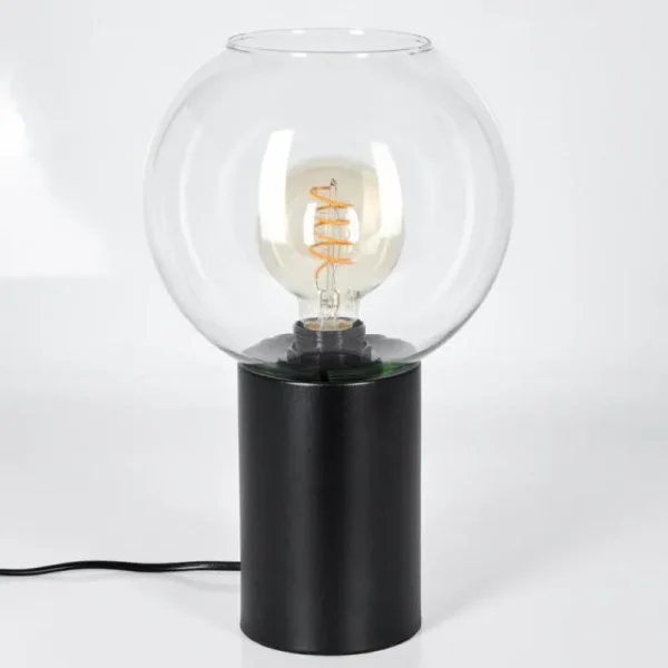 hofstein Koyoto Boule lumineuse, Lampe de bureau, Lampe à poser Clair, 1 lumière* Lampes En Verre