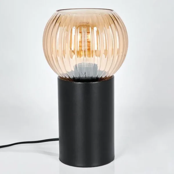 hofstein Koyoto Boule lumineuse, Lampe de bureau, Lampe à poser Ambre, 1 lumière* Lampes Modernes