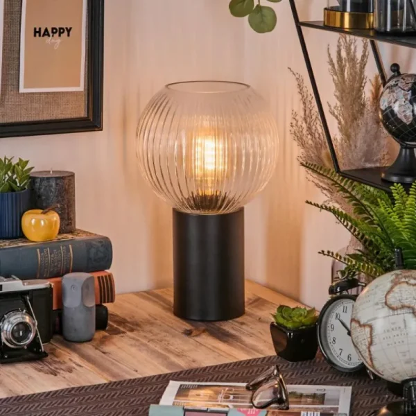 hofstein Koyoto Boule lumineuse, Lampe de bureau, Lampe à poser Clair, 1 lumière* Lampes Modernes