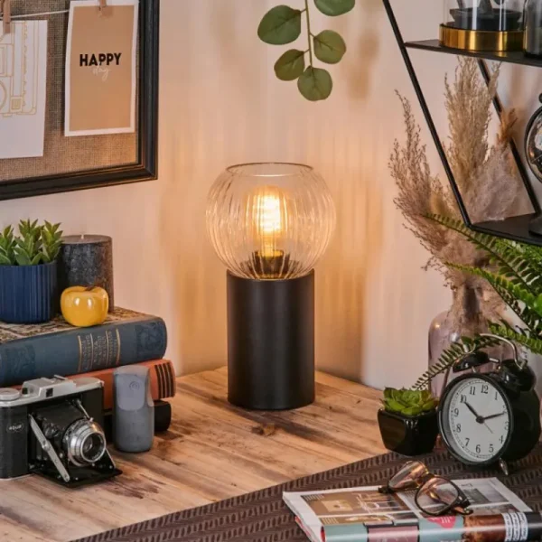 hofstein Koyoto Boule lumineuse, Lampe de bureau, Lampe à poser Clair, 1 lumière* Lampes Modernes