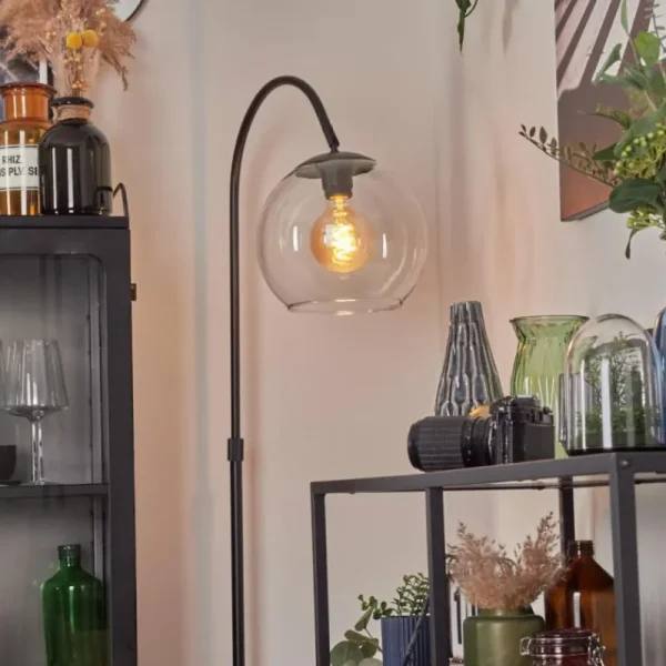 hofstein Koyoto Boule lumineuse, Lampadaire Clair, 1 lumière* Lampes En Verre