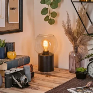 hofstein Koyoto Boule lumineuse, Lampe de bureau, Lampe à poser Clair, 1 lumière* Lampes En Verre