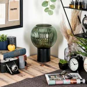 hofstein Koyoto Boule lumineuse, Lampe de bureau, Lampe à poser Vert, 1 lumière* Lampes Modernes