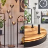 hofstein Koyoto Lampadaire 25 cm Bois clair, Noir, 4 lumières* Lampes Modernes