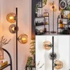 hofstein Koyoto Lampadaire Ambre, Chrome, Fumé, 3 lumières* Lampes Modernes