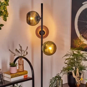 hofstein Koyoto Lampadaire Bleu, Vert, Cuivré, 3 lumières* Lampes Modernes